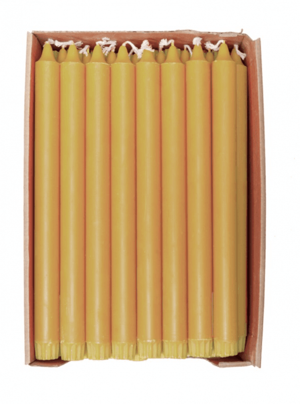 Kronelys 28cm Curry
