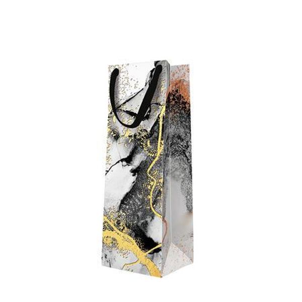 Bilde av Gavepose Marble Flaskepose