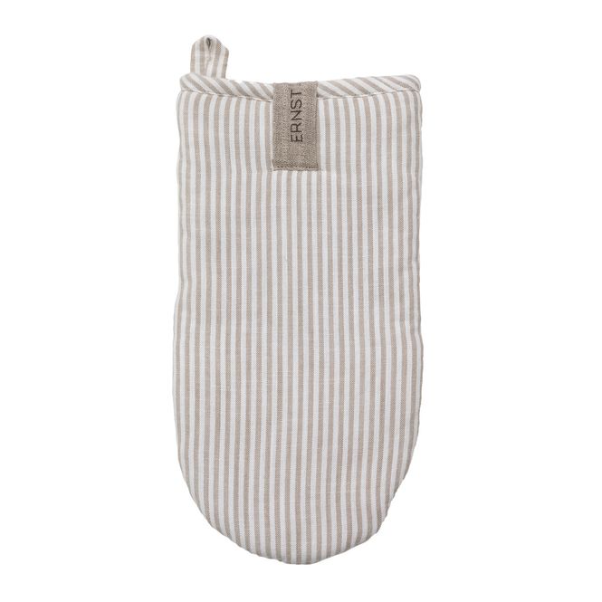 Hovedbilde Stripete Grillvott  beige/hvit