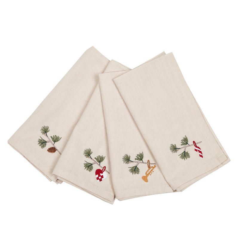 Julemotiv Tøyservietter 4pk