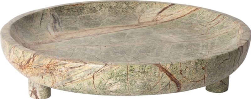 Marmorfat fat rundt med ben