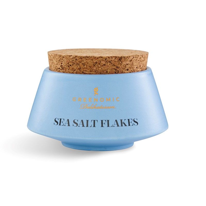 Clay pot - Hav salt flak med skje