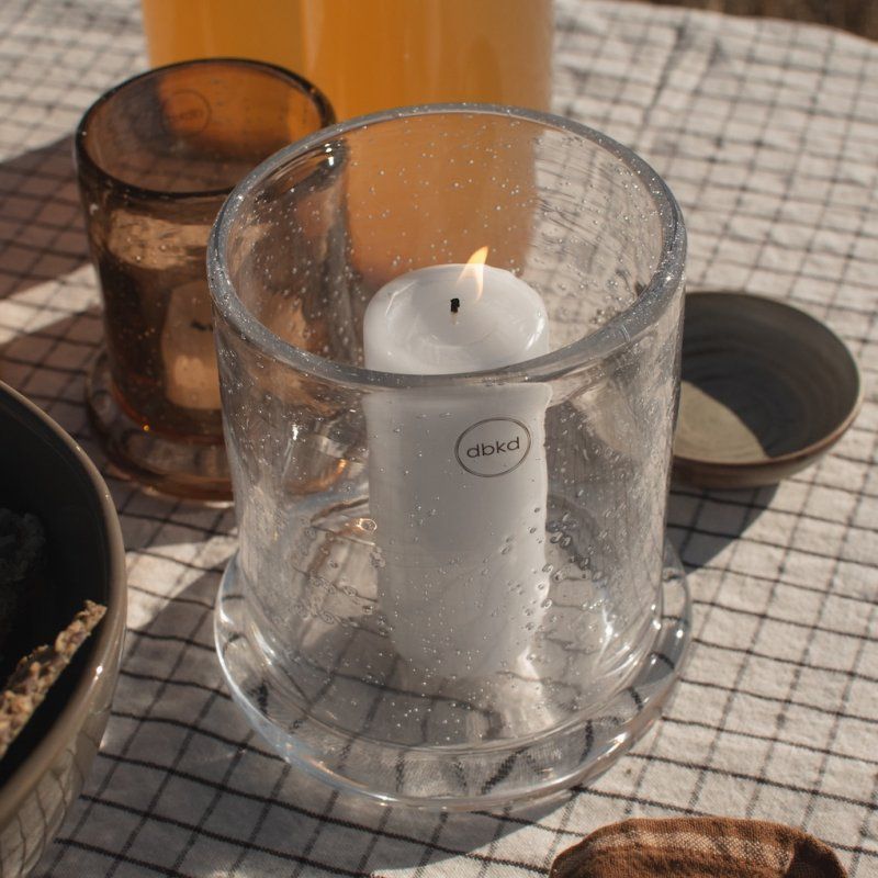 Bubble Lyslykt Clear Medium 