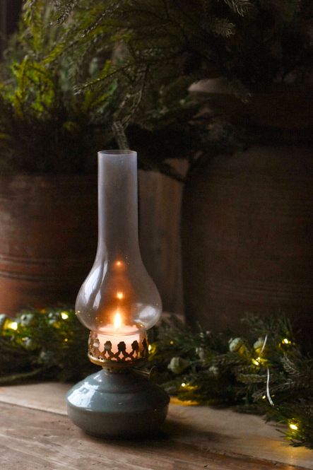 Hovedbilde Parafinlampe (med telys)