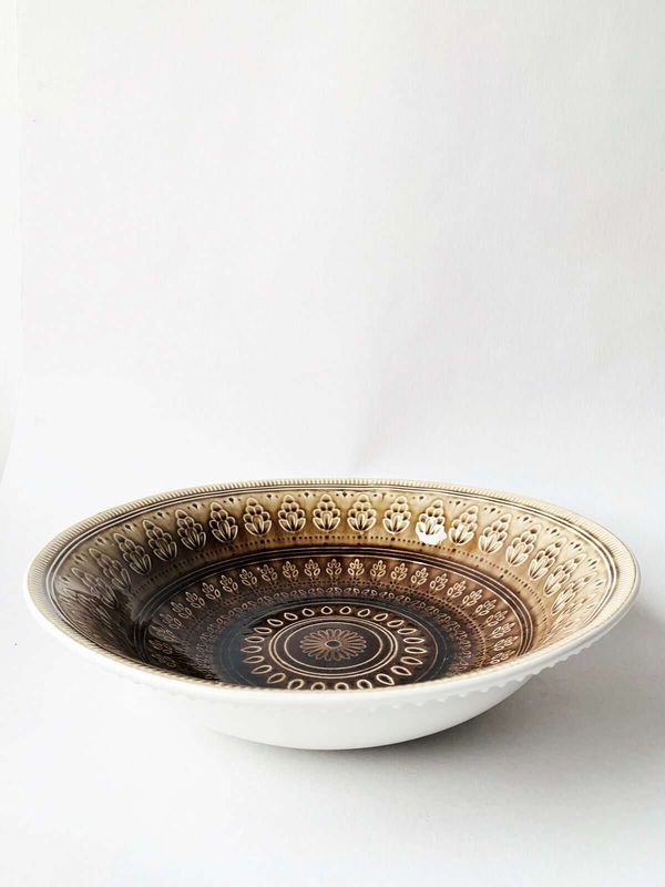 Valborg Salatbolle 30cm Brun