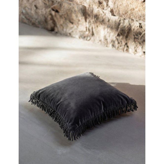 Hovedbilde Frill putetrekk Dempet sort 50*50cm