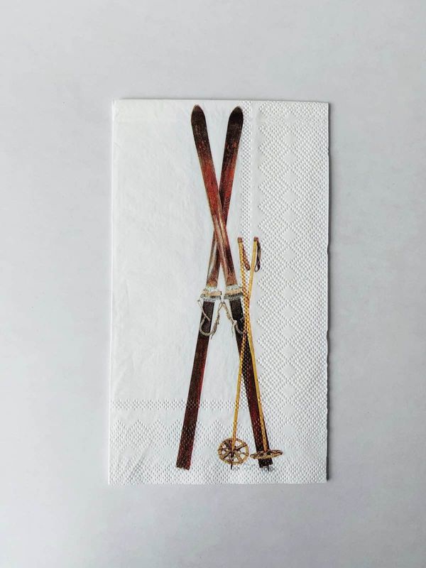 Servietter Skistaver