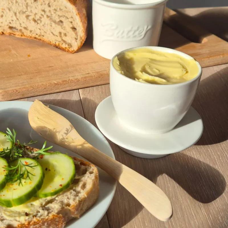 Smørklokke Hvit 
