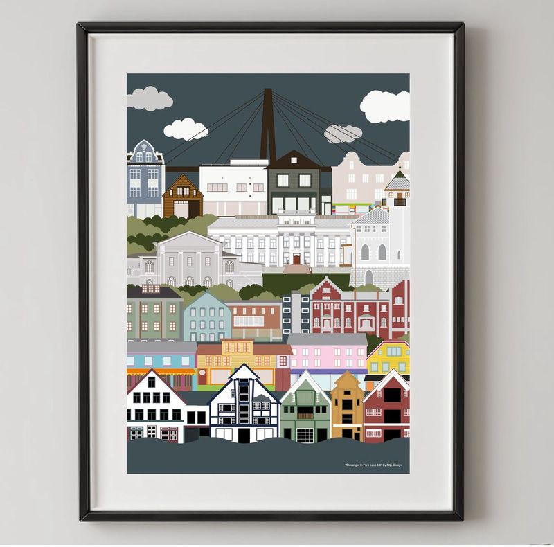 Siljes design Jubileumsplakat A3